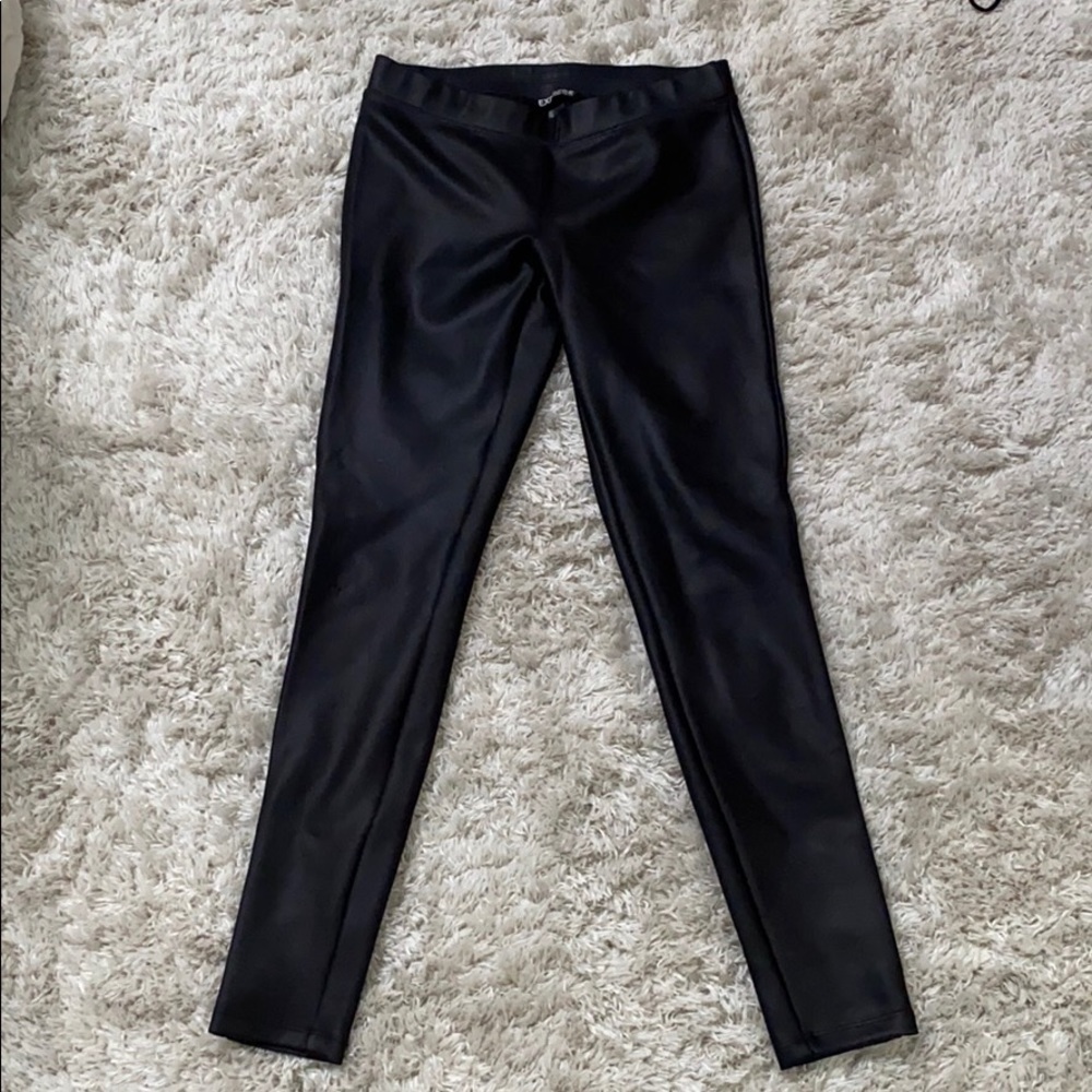 faux leather leggings